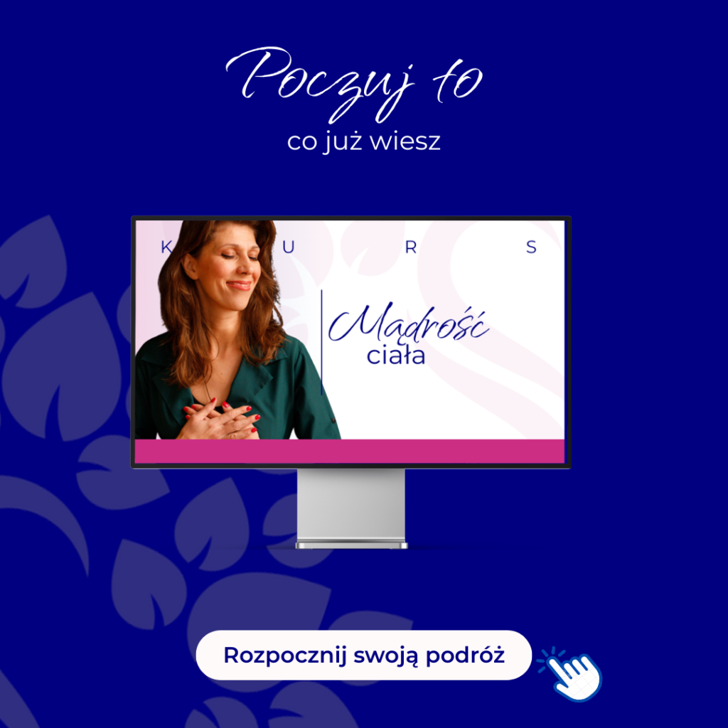 Mock up do kursu Mądrość ciała